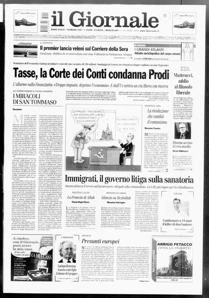 Il giornale : quotidiano del mattino